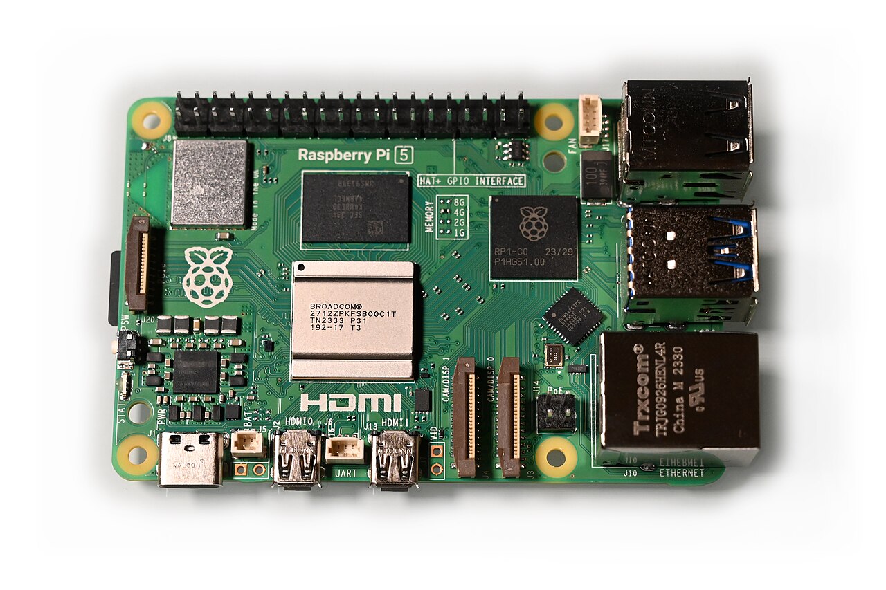 Raspberry Pi 5 single-board computer
